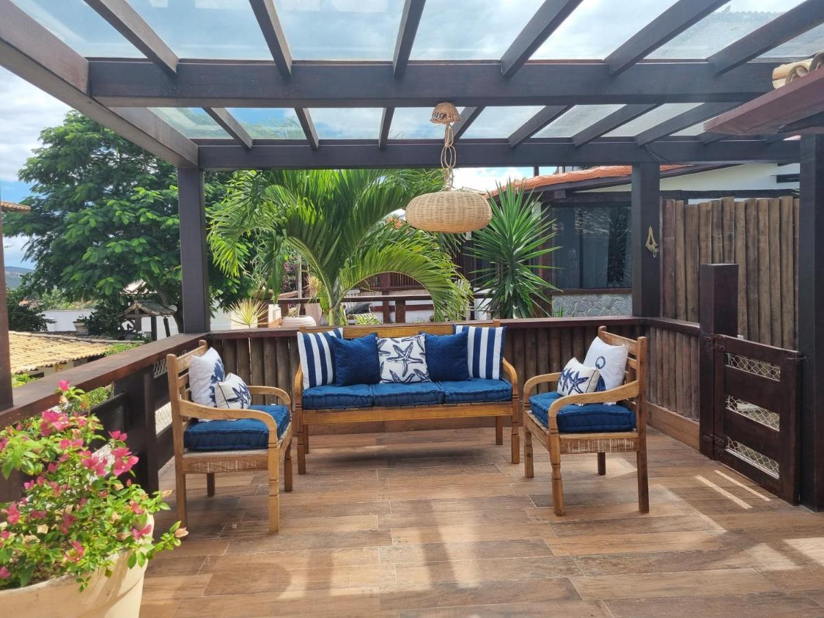 Villa Casa Aprazivel No Alto De Buzios Exterior foto