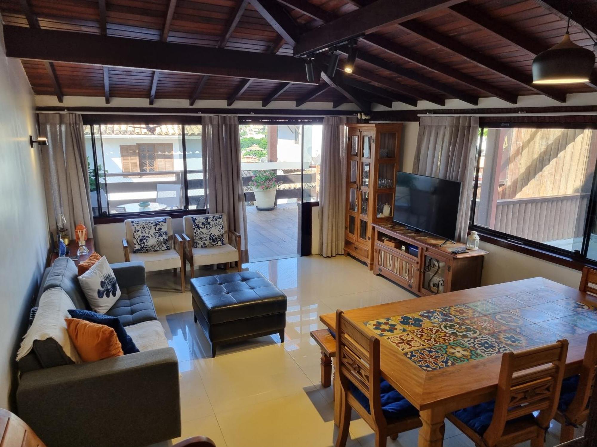 Villa Casa Aprazivel No Alto De Buzios Exterior foto